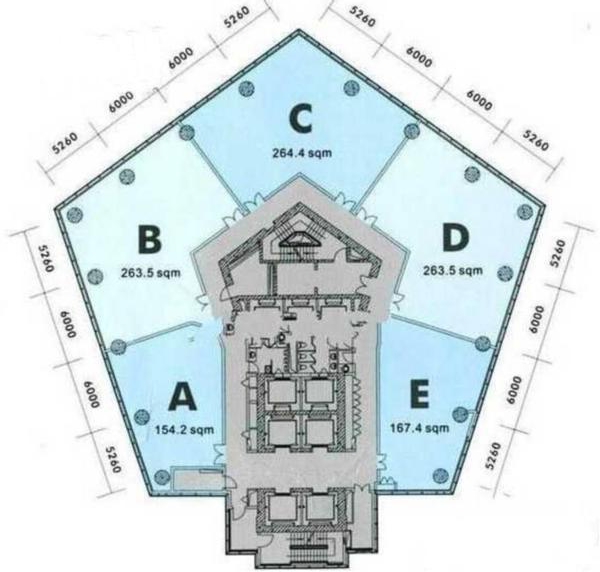 新梅联合广场平面图 新梅联合广场平面图